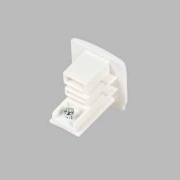 ECO TRACK END CAP WHITE
