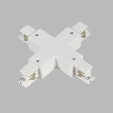 ECO TRACK X-CONNECTOR WHITE