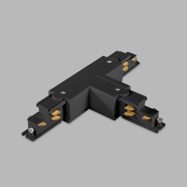 ECO TRACK LEFT 1 T-CONNECTOR BLACK DALI