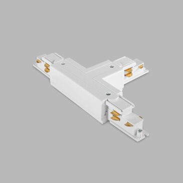 ECO TRACK LEFT 2 T-CONNECTOR WHITE DALI