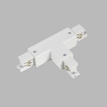 ECO TRACK LEFT 1 T-CONNECTOR WHITE
