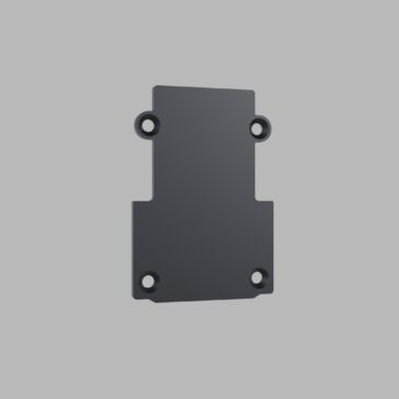 MAG IN END CAP BLACK